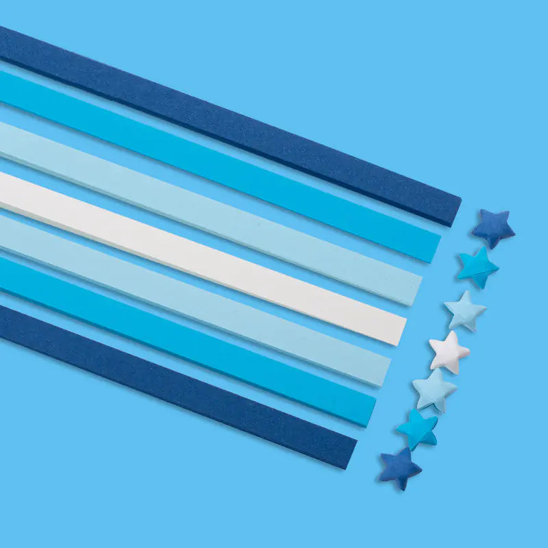 30 Colors Star Paper Strips for Lucky Origami Stars