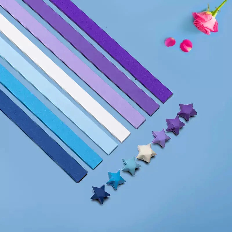 30 Colors Star Paper Strips for Lucky Origami Stars