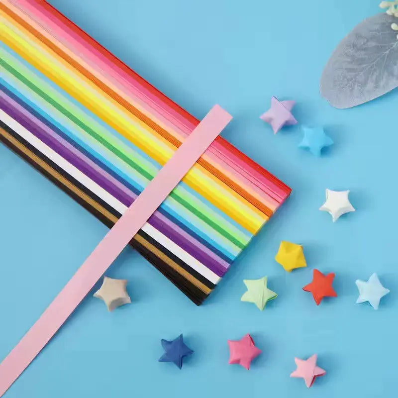 30 Colors Star Paper Strips for Lucky Origami Stars