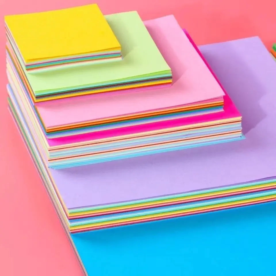 70g Quality Colored Origami Paper for Kids Crafts