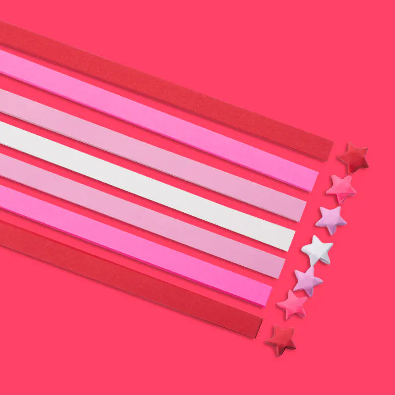 30 Colors Star Paper Strips for Lucky Origami Stars