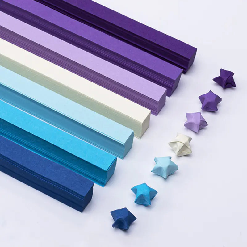 30 Colors Star Paper Strips for Lucky Origami Stars