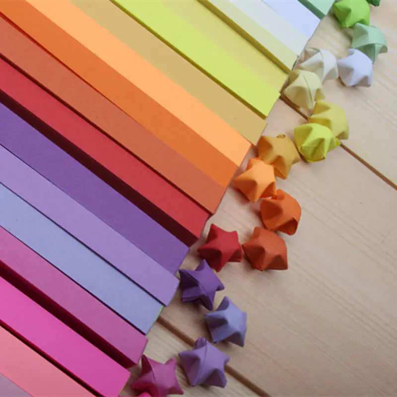 30 Colors Star Paper Strips for Lucky Origami Stars
