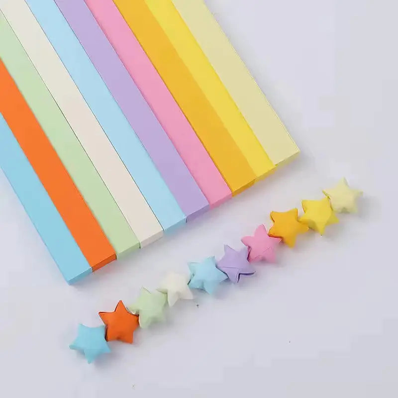30 Colors Star Paper Strips for Lucky Origami Stars