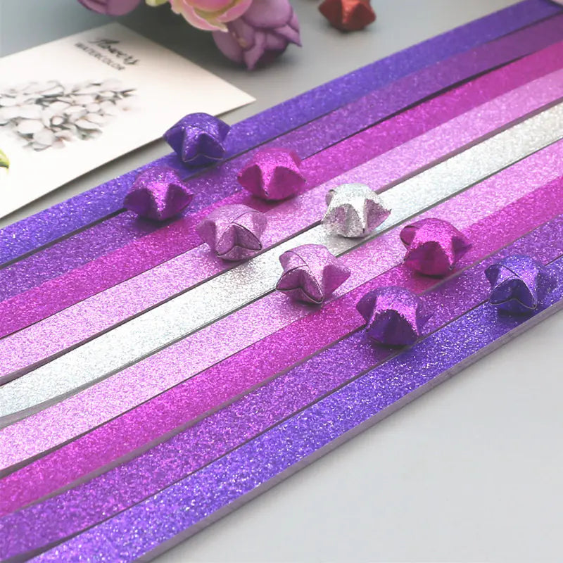 30 Colors Star Paper Strips for Lucky Origami Stars