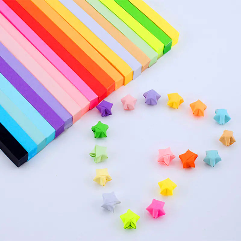 30 Colors Star Paper Strips for Lucky Origami Stars