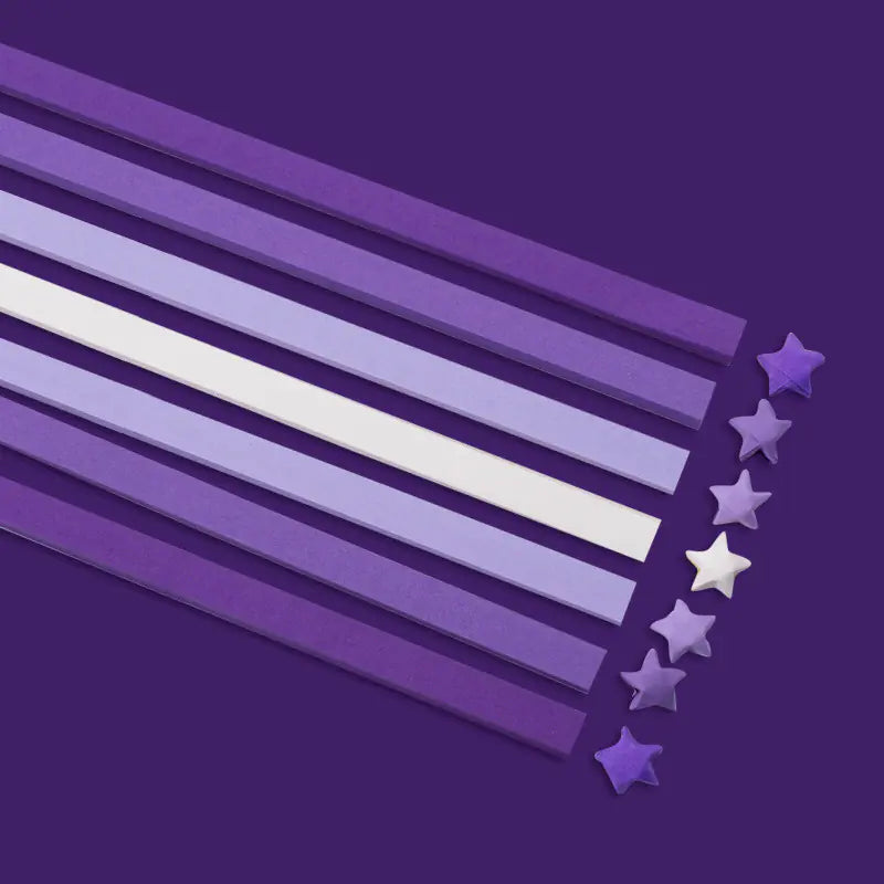 30 Colors Star Paper Strips for Lucky Origami Stars