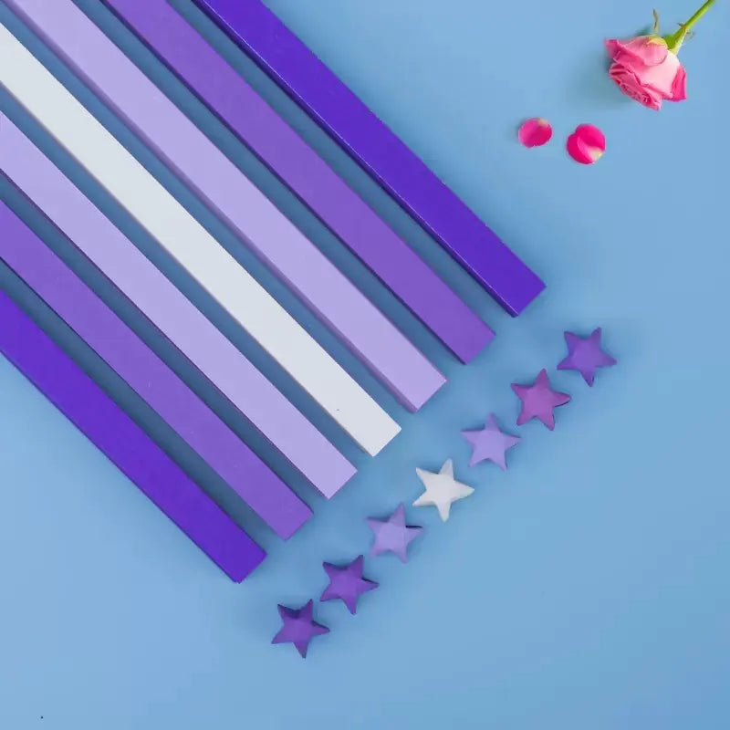 30 Colors Star Paper Strips for Lucky Origami Stars