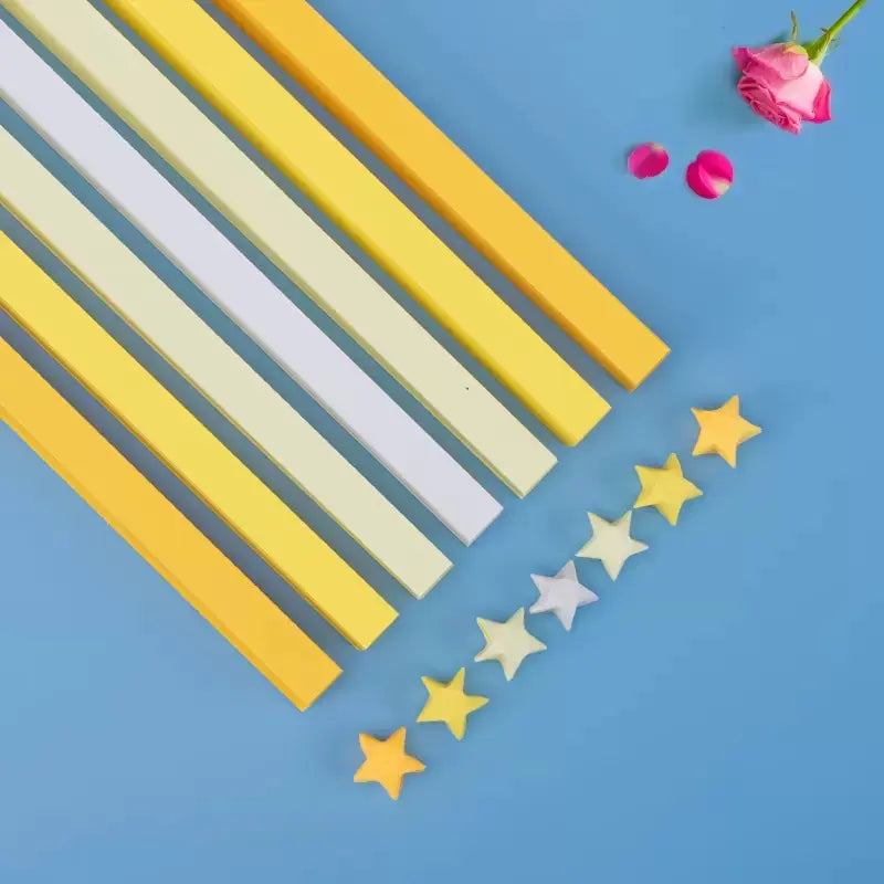 30 Colors Star Paper Strips for Lucky Origami Stars