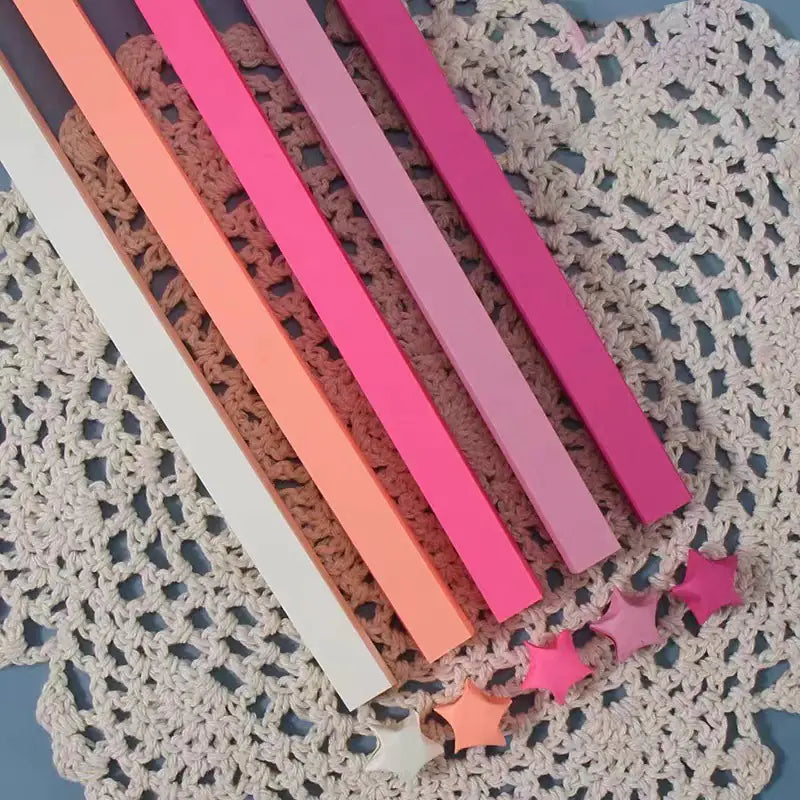30 Colors Star Paper Strips for Lucky Origami Stars